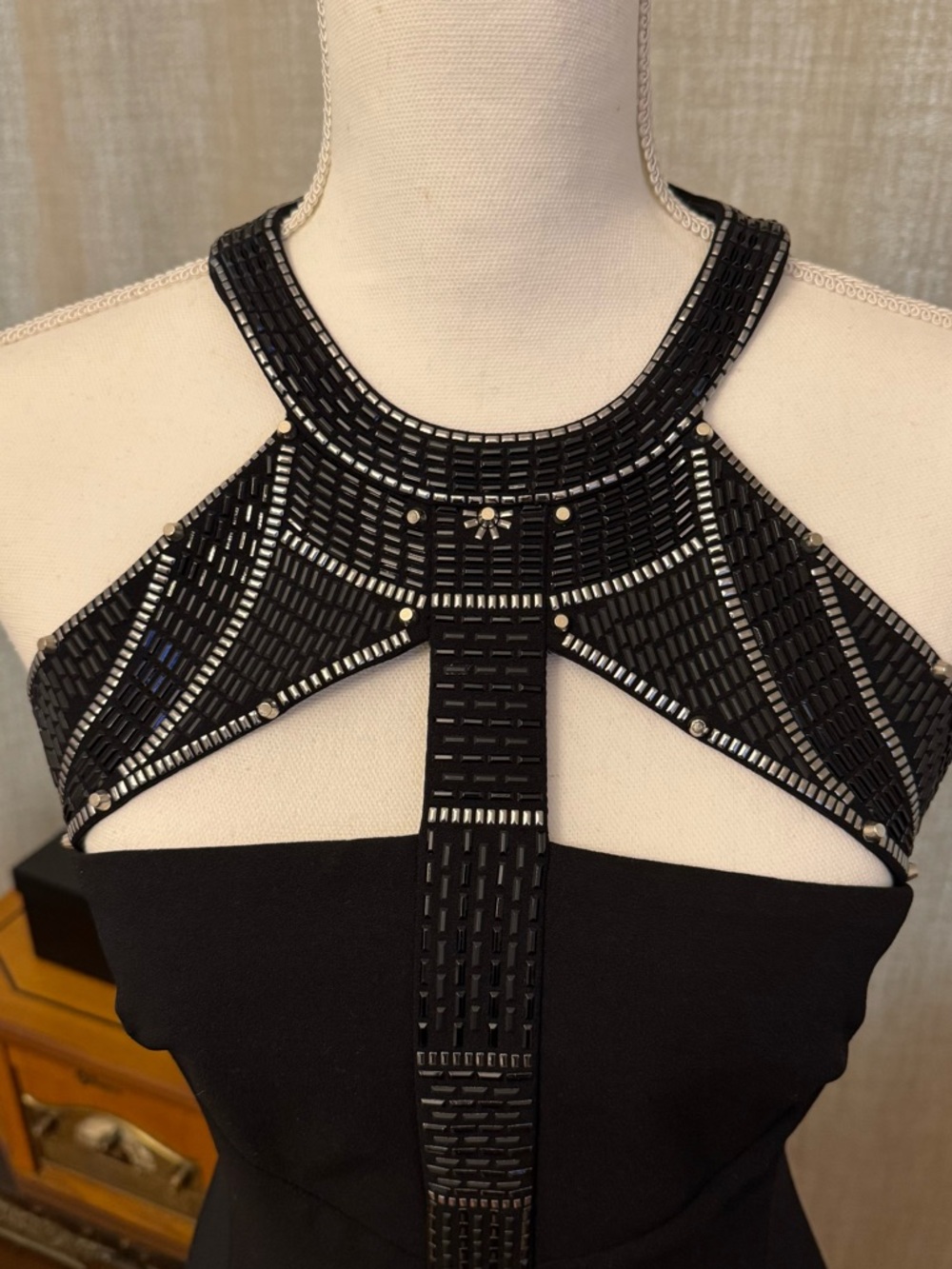 Versace Collection Halter Medusa Dress in Excellent Condition - Picture 2 of 11